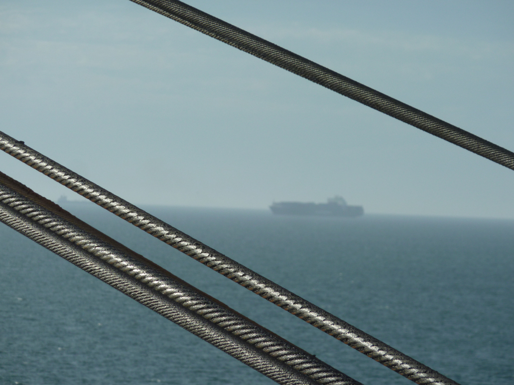 image cargo sur l'océan